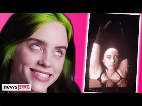 Billie Eilish STRIPS Down To Bra At Concert For Powerful。